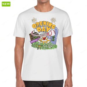 Opening Day Madness San Diego Baseball Chaos Tee Shirt 1