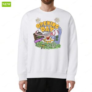 Opening Day Madness San Diego Baseball Chaos Tee Shirt 3