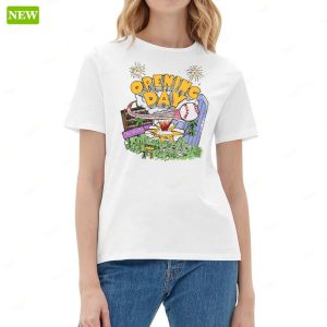 Opening Day Madness San Diego Baseball Chaos Tee Shirt 4