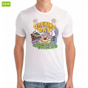 Opening Day Madness San Diego Baseball Chaos Tee Shirt 5