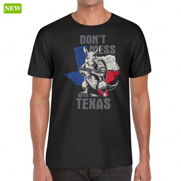 Pangolin Don’t Mess With Texas Premium SS Shirt