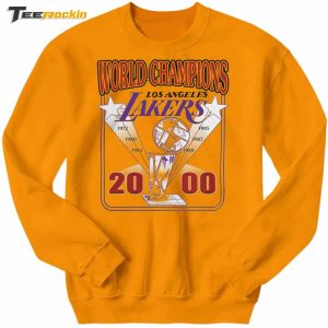 Pedro Pascal World Champions Los Angeles Lakers 2000 Shirt 1 Pedro Pascal World Champions Los Angeles Lakers 2000 Shirt 2