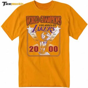 Pedro Pascal World Champions Los Angeles Lakers 2000 Shirt 3 Pedro Pascal World Champions Los Angeles Lakers 2000 Shirt 4