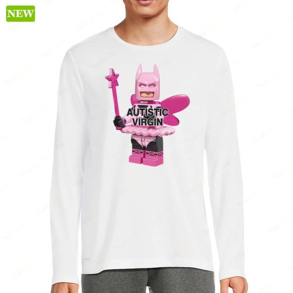 Pink Batman Autistic Virgin Hoodie