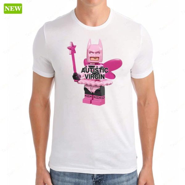 Pink Batman Autistic Virgin Hoodie