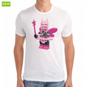 Pink Batman Autistic Virgin Premium SS Shirt 1