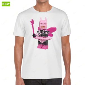 Pink Batman Autistic Virgin Premium SS Shirt 2