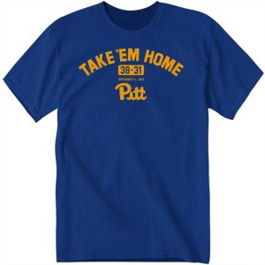 Pitt Football Take Em Home Premium SS T Shirt 2
