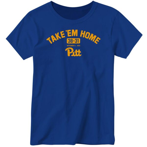 Pitt Football Take ‘Em Home Premium SS T-Shirt