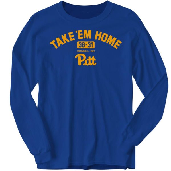 Pitt Football Take ‘Em Home Premium SS T-Shirt