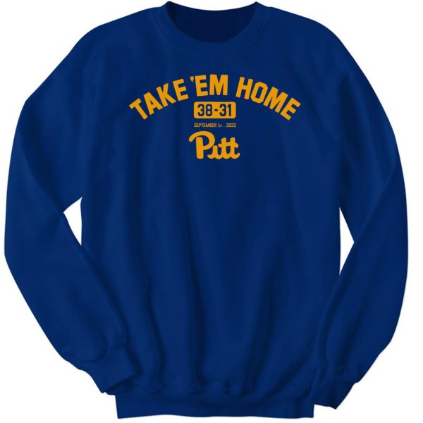 Pitt Football Take ‘Em Home Premium SS T-Shirt