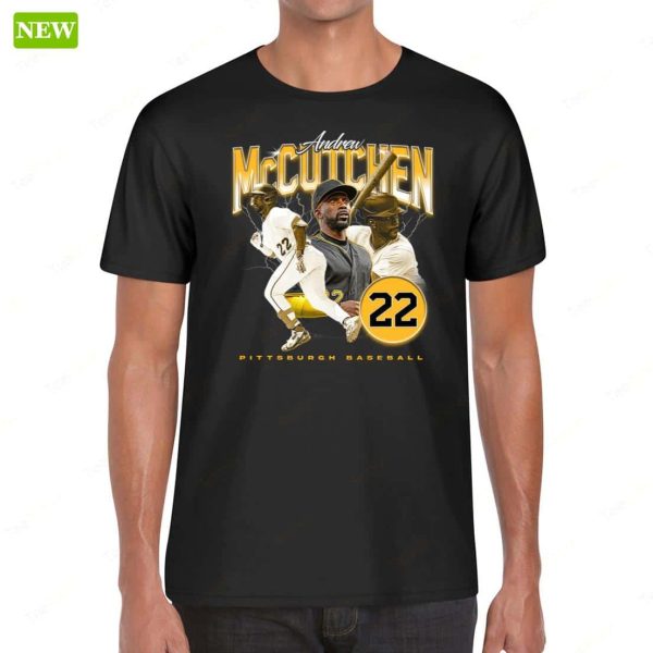 Pittsburgh Pirates New Andrew Mccutchen Retro 90s Hoodie