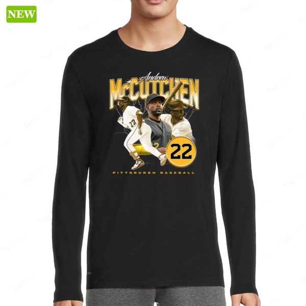 Pittsburgh Pirates New Andrew Mccutchen Retro 90s Hoodie