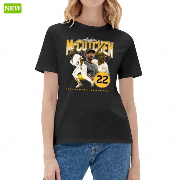 Pittsburgh Pirates New Andrew Mccutchen Retro 90s Shirt