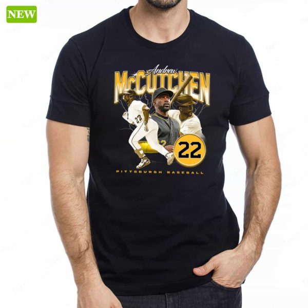 Pittsburgh Pirates New Andrew Mccutchen Retro 90s Shirt