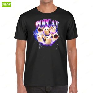 Popcat Purple Lighting Shirt 1