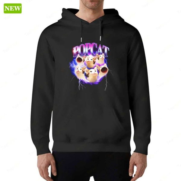 Popcat Purple Lighting Shirt