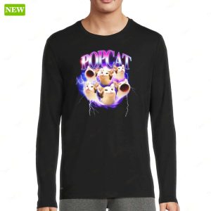 Popcat Purple Lighting Shirt 3
