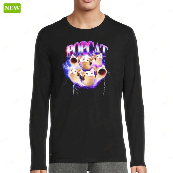 Popcat Purple Lighting Shirt