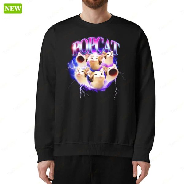 Popcat Purple Lighting Shirt