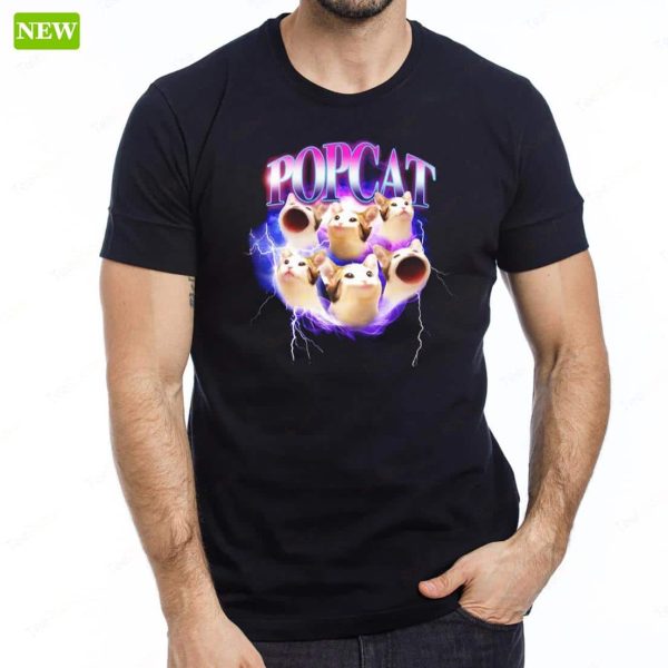 Popcat Purple Lighting Shirt