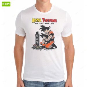 RIP Akira Toriyama Dragon Ball Z 1955 2024 Shirt 2