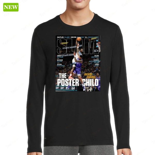 Slam Anthony Edwards The Poster Child Shirt