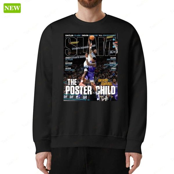 Slam Anthony Edwards The Poster Child Shirt