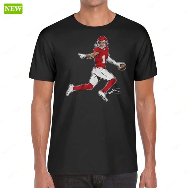 Stefon Diggs Houston Superstar Pose Shirt