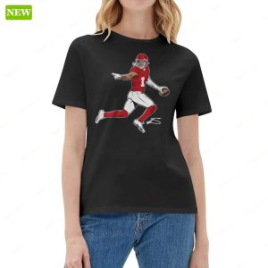 Stefon Diggs Houston Superstar Pose Shirt 4
