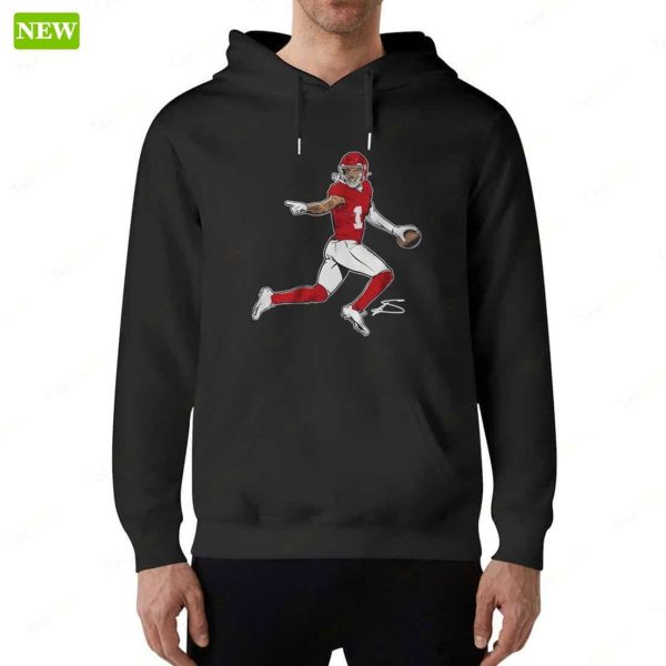 Stefon Diggs Houston Superstar Pose Shirt