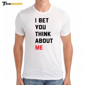 Taylor Swift Wearing I Bet You Think About Me Shirt 2 Taylor Swift Wearing I Bet You Think About Me Shirt 3