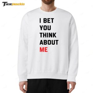 Taylor Swift Wearing I Bet You Think About Me Shirt 4 Taylor Swift Wearing I Bet You Think About Me Shirt 5
