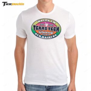 Texas Tech Wreckem University Guns Up Red Raiders Sk8 Est 4