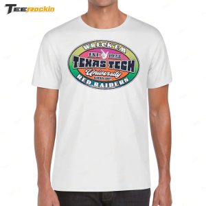 Texas Tech Wreckem University Guns Up Red Raiders Sk8 Est 5