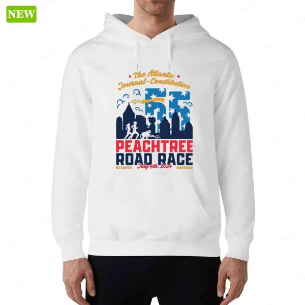 The Atlanta Journal Constitution Peachtree Road Race 2024 Hoodie