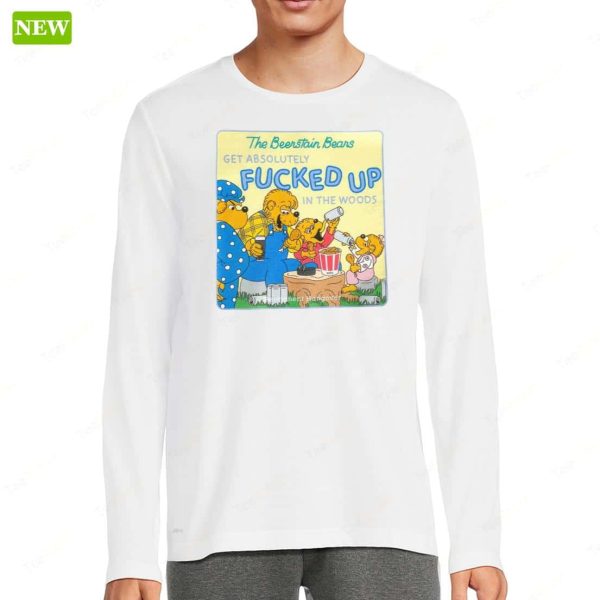 The Berenstain Bears Get Absolutely Fucked Up In The Woods Ladies Boyfriend Shirt