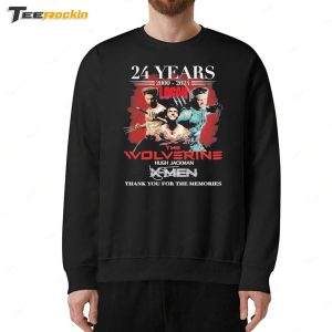 The Wolverine Hugh Jackman 2000-2024 24 Years Of The Memories Shirt 4 The Wolverine Hugh Jackman 2000 2024 24 Years Of The Memories Shirt 5
