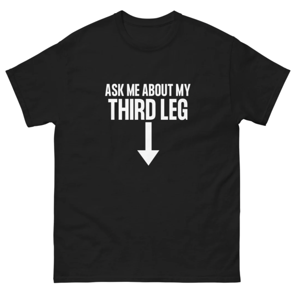 Third Leg Tee (Black)