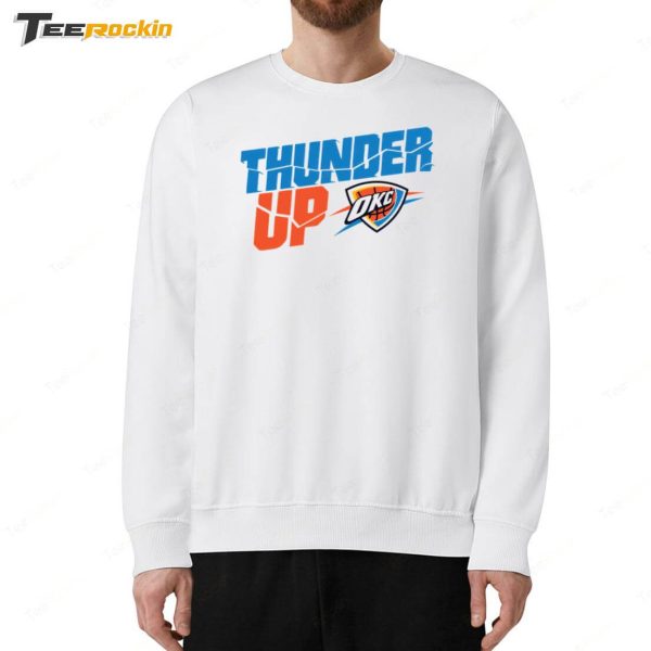 Thunder Up Basketball NBA Shirt