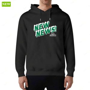 Travis Kelce Wearing New Heights New News Hoodie 1
