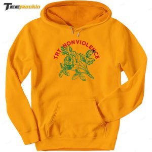 Try Nonviolence Flower Shirt 3 Try Nonviolence Flower Shirt 4