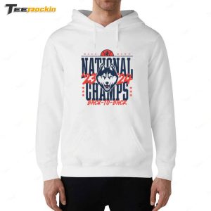 Uconn Men's Basketball 2023 and 2024 Champions Shirt 5 Uconn Mens Basketball 2023 and 2024 Champions Shirt 6