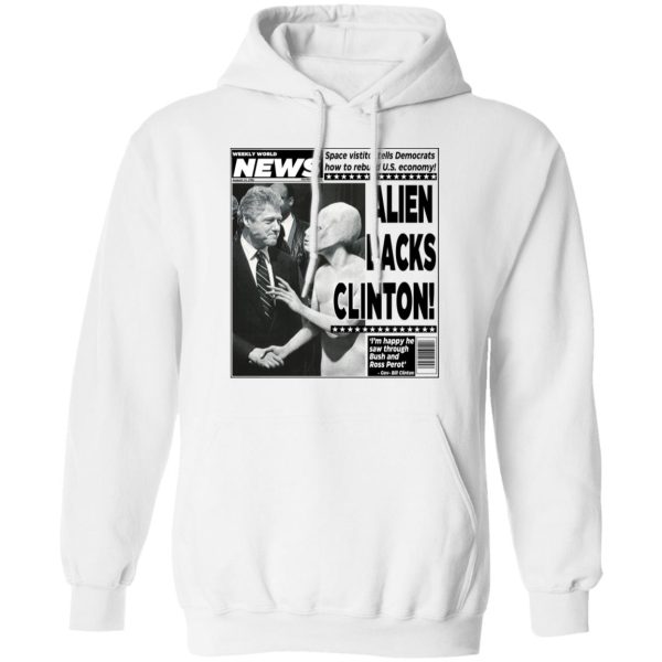 Vintage World News Alien Backs Clinton T-Shirts, Hoodies, Sweater