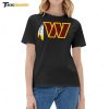 Washington Dan Quinn Commander Logo Ladies Boyfriend Shirt