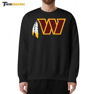 Washington Dan Quinn Commander Logo Long Sleeve Shirt 3