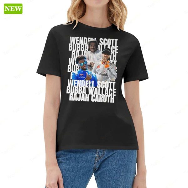 Wendell Scott Bubba Wallace Rajah Caruth Shirt