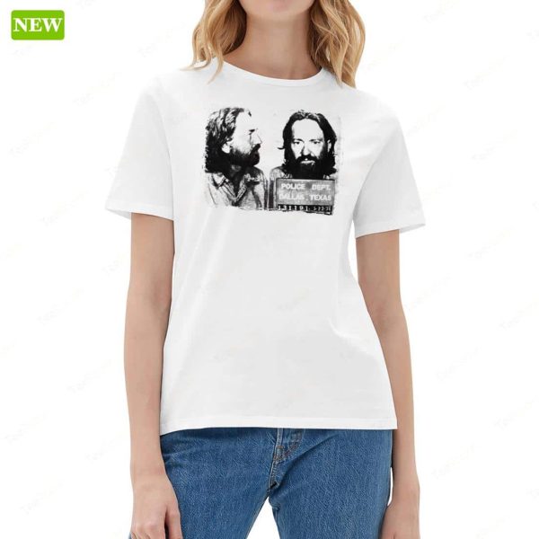 Willie Nelson Mugshot Profile Premium SS Shirt