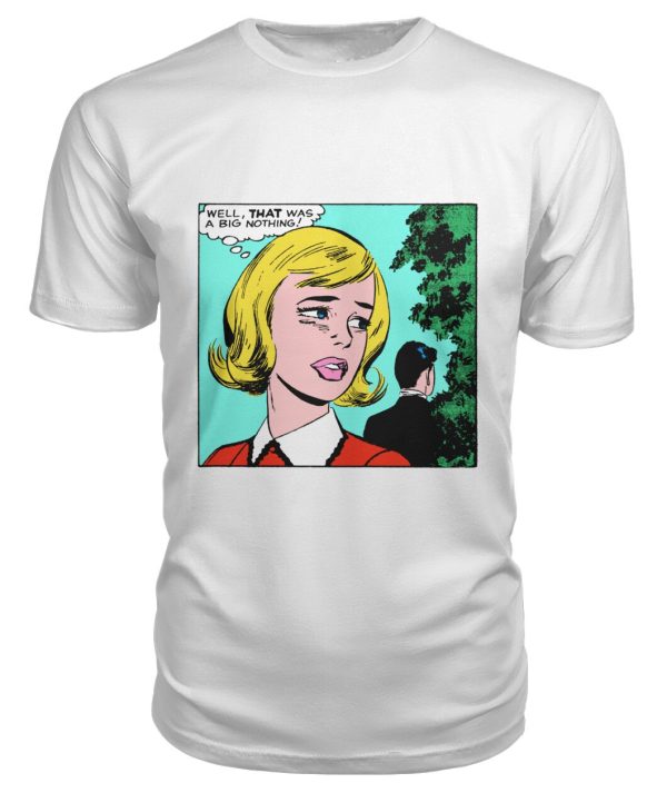 vintage comic pop-art “That was a big nothing shirt