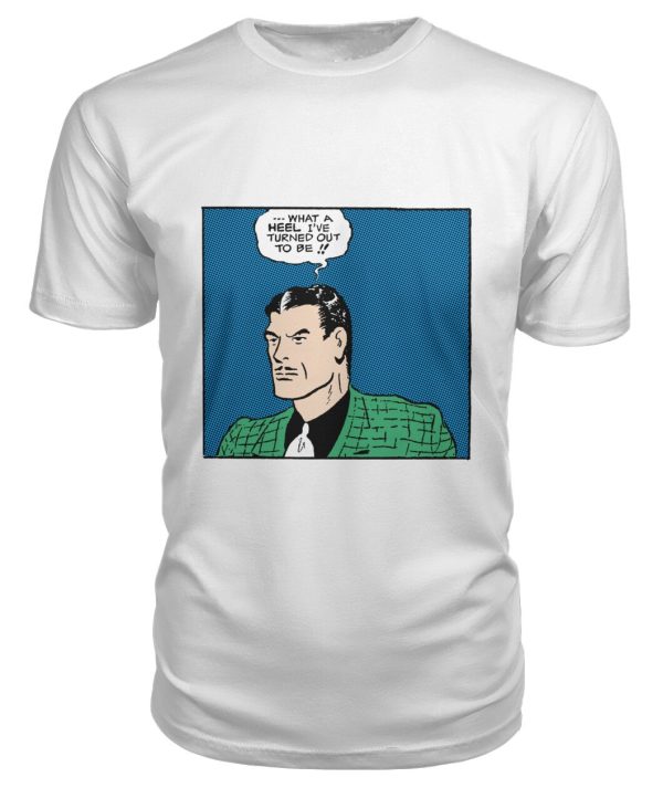 vintage comic pop art What a heel I’ve turned out to be shirt